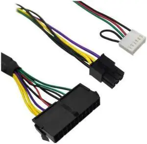 24 Pin to 6 Pin ATX Power Adapter Cable for HP Z220 Z230 SFF MT TWR Series 4000 6005 8300 ProDesk 600 G1 EliteDesk 800 G1 13-inch(33cm)
