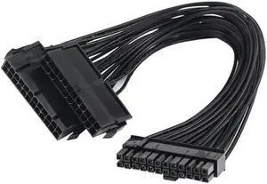 24 pin power supply 1/2 extension cable ATX power supply motherboard 24PIN to 24pin/20pin motherboard 24 pin power supply 1/2 extension cable ATX power supply motherboard 24PIN to 24pin/20pin motherboard