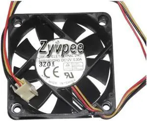 IEI 60*13mm ABB06D12HG 12V 0.3A 3 wires 3 Pins cpu cooler,case fan