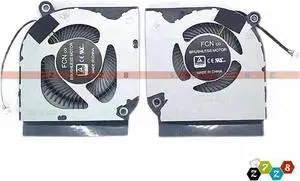 for AC-ER Predator Helios 300 PH315-52 PH317-53 PH317-53-795U PH317-54 Gpu and Cpu cooling fan
