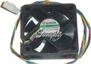 Square Cooler of SUNON 50*15mm MF50151V1-Q000-S99 with 12V 1.56W 4-Wires 4 Pins case fan