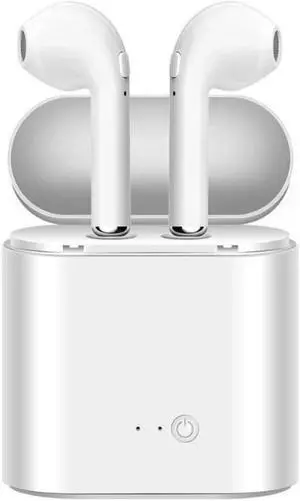 Wireless Earbuds Bluetooth Headphones Stereo Earphone with Built-In Mic with Charging Case Cordless Sport Headsets for AirPods iPhone XS XR X 8 7 plus 6 6s plus Android Samsung Galaxy