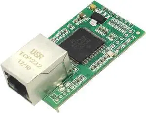 2 Piece USR-TCP232-E Serial Server RS232 RS485 To Ethernet TTL Level DHCP Web Mod 2 Piece USR-TCP232-E Serial Server RS232 RS485 To Ethernet TTL Level DHCP Web Mod