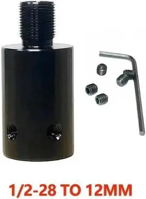 1/2-28(12mm) car modification 6 inch 10 inch fuel filter adapter NAPA 4003IX24003 CNC