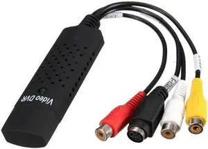 Video Capture Card TV Tuner VCR DVD Audio Adapter Converter for Win10