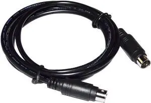 JAENFONG MINI DIN 8 PIN MD8 TO MD8 ADAPTER 1761-CBL-AM00 CABLE FOR AB MicroLogix 1000 1200 1500 processors to AIC+ Interface Converter Cable length:5m