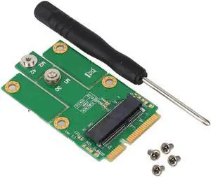 M.2 NGFF / Key E Card to mPCIe (PCIe+USB) Adapter For Laptop Desktop mPCIe slot