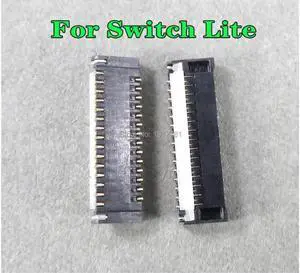 Cinta de botón en L para Nintendo Switch lite, cable flexible, toma de conexión de placa base, 29 Pines, 10 Uds.