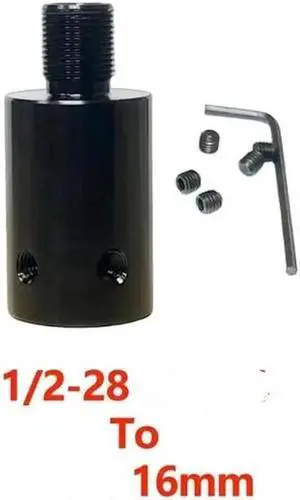 1/2-28(16mm) car modification 6 inch 10 inch fuel filter adapter NAPA 4003IX24003 CNC