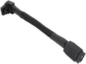 JAENFONG 16Pin GPU Video Card to PCIE5.0 2VHPWR 12+4pin Converter 90° Elbow Line GPU Power Adapter Cable 15CM/5.9in(with Net Cable) JAENFONG 16Pin GPU Video Card to PCIE5.0 2VHPWR 12+4pin Converter 90° Elbow Line GPU Power Adapter Cable 15CM/5.9in(with Net Cable)