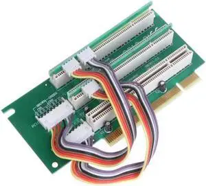 JAENFONG PCI-E 4.0 X16 1 to 2 Expansion Card Gen4 Motherboard Split Card PCIe-Bifurcation X16 to X8X8 Adapter Replacement