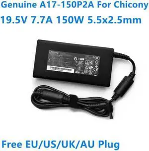 19.5V 7.7A 150W Chicony A17-150P2A A150A021P Power Supply AC Adapter For GS60 GHOST PRO-052 GS70 GS63VR Laptop Charger 19.5V 7.7A 150W Chicony A17-150P2A A150A021P Power Supply AC Adapter For GS60 GHOST PRO-052 GS70 GS63VR Laptop Charger