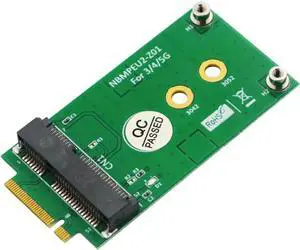 NGFF M.2 Key B to Mini PCI-E Adapter for 3G/4G/5G GSM LTE Module Mini PCIe Card to Desktop PC (NO SIM Card Slot)
