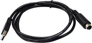 JAENFONG USB A 2.0 TO MINI DIN 7 PIN MD7 MALE ADAPTER IK MULTIMEDIA IRIG STREAM KEYS 2 PRO DUO I/O MIDI KEYBOARD PC DATA EXTENSION CABLE Cable length:1M