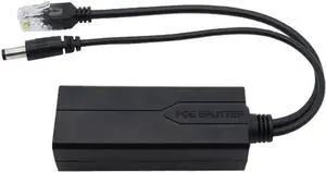 POE Splitter at Power Module 48V to 12V2A/1.2A Standard Isolated 100M/1000M High Power (100M 48V to 12V1.2A) POE Splitter at Power Module 48V to 12V2A/1.2A Standard Isolated 100M/1000M High Power (100M 48V to 12V1.2A)