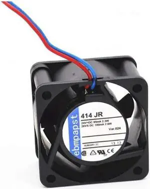 414JR ebmpapst 24V 40mm Fan - 95MA 2.3W 404025mm 4025 2-Wire Cooling Fan