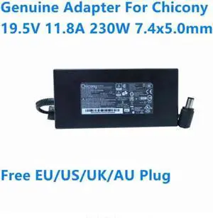 19.5V 11.8A 230W 7.4x5.0mm Chicony A17-230P1A Power Supply AC Adapter For MSI GL75 GP75 LEOPARD GL65 P65 Laptop Charger