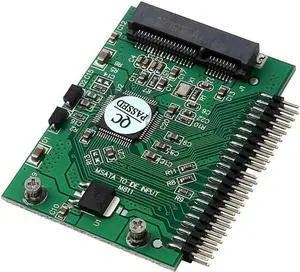 Mini PCI-e MSata 1.8 SSD to 2.5 IDE inch HDD Hard Disk 3.3V 44pin Card PCI E Express mSATA SSD Adapter Converter for Laptop PC Mini PCI-e MSata 1.8 SSD to 2.5 IDE inch HDD Hard Disk 3.3V 44pin Card PCI E Express mSATA SSD Adapter Converter for Laptop PC