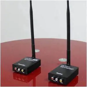 2.4Ghz HIFI Digital Wireless Audio Video Adapter Receiver Music Wireless Wifi Transmitter Receiver DC 12V with 3.5mm Audio Cable