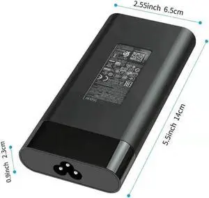 Slim 19.5V 7.7A 150W AC Adapter for HP OMEN 15 17/Pavilion Gaming 15 17 Laptop/Zbook 15 G3 G4 G5 G6 TPN-CA11 TPN-DA09 L32661-001 917649-850 L48757-001