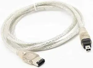 1.5M 4P 4 Pin to 4Pin / 6 Pin/USB 2.0 Male IEEE 1394 Adapter Cord Extension Cable for Firewire iLink Mini DV Camera Camcorder (1394 4P to 6P) 1.5M 4P 4 Pin to 4Pin / 6 Pin/USB 2.0 Male IEEE 1394 Adapter Cord Extension Cable for Firewire iLink Mini DV Camera Camcorder (1394 4P to 6P)