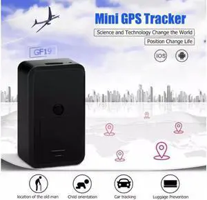 Dispositivo localizador magnético en tiempo Real para camiones, dispositivo de seguimiento de registro antipérdida, rastreador GPS de coche, Mini GF-19, Larga modo de reposo