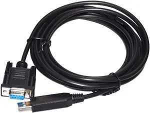 JAENFONG FT232RL CHIP RS232C TO USB D-SUB 9PIN DB9 FEMALE CONVERTER ADAPTER SERIAL NULL MODEM CABLE 2TXD 3RXD / 2RXD 3TXD (NULL MODEM PINOUT 1) Cable length:3m