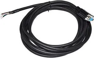 JAENFONG METER ENCODER EXTENSION CABLE CABLEH-BM1M5 CABLEH-BM3M0 CABLEH-BM5M5 DB15 TO 6-WIRES 6P WE FOR CL SERIES SERVO MOTORS (CABLEH-BM1M5) Cable length:3m