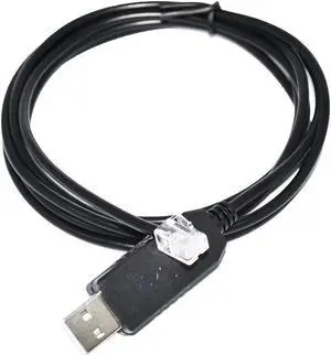 JAENFONG FT232 RS232 USB TO RJ9 RJ11 4P4C PLUG SERIAL COMMUNICATION CONFIG DEBUG CABLE FOR HMS ABC ANYBUS NETWORKS TO PC (FT232RL Chip) Cable length:5M