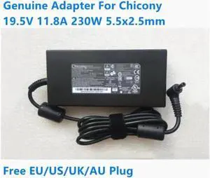 Chicony A17-230P1A 19.5V 11.8A 230W A230A015P AC Adapter For Hasee MSI Laptop Power Supply Charger