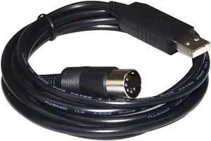 JAENFONG FT232RL USB TO DIN 5PIN MALE ADAPTER RS232 SERIAL COMMUNICATION CABLE FOR SHINKO ELECTRONIC SCALE BALANCE (FT232RL CHIP) Cable length:(1.8m)