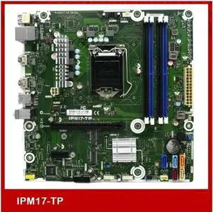 FOR Desktop Motherboard For IPM17-TP 1151 Z170 799926-001 799926-601 M.2 M-ATX DDR4 Card 100% Testing
