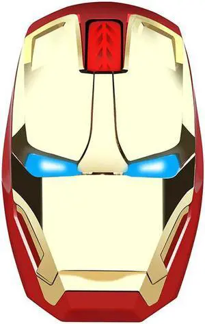 Lemincrash Wireless Gaming Mouse Gamer Computer Mice Button Silent Click 800/1200/1600 Adjustable computer Electroplated gold