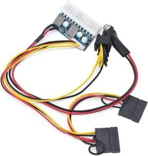 DC-ATX-160W DC 12V 24pin DC ATX PSU 12V DC Input 160W Peak Output Switch DC-DC ATX Pico PSU MINI ITX PC Power Supply