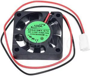New 40MM 4010 Cooler AD0412MX-G70 For ADDA 40*40*10MM DC12V 0.08A 2-Line Hydraulic Bearing Silent Cooling Fan