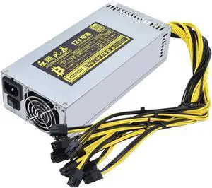 Antminer Bitmain Power Supply 2000W 2U 110V for S9 or L3+ or Z9 Mini or D3 w/ 10 Connectors ETH BTC LTC Mining PSU