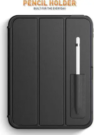 JAENFONG Case for iPad 10th Generation 10.9-inch (2022). Full-Body Protective Case for iPad 10th Generation with Pencil Holder, Tri-fold Stand, Auto Sleep/Wake Smart Cover for iPad 10.9'' -Dark Blue