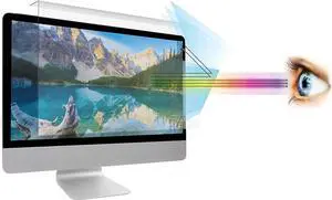 Anti Blue Light Screen filter compatible with 27 inch Apple iMac Only (Does NOT fit regular 27 inches Monitor), Blocks Excessive Harmful Blue Light, Reduce Eye Fatigue and Eye Strain