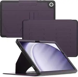JAENFONG for Galaxy Tab A9+ Plus Case 11 inch with Strong Magnetic, Protective Cover with Multi-Angle Stand, Upgrade PU Leather for A9+ Plus Tablet Case SM-X210 X216 X218, Purple
