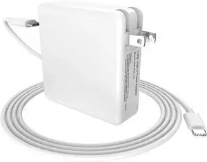 Mac Book Pro Charger - 118W USB C Laptop Charger Power Adapter Fit MacBook Air 13 14 15 16 inch MacBook Pro M1 M2 M3 M4 iPad Pro and All Type C Port Devices 6.6 Ft USB C to C Cable