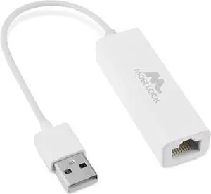 USB Ethernet LAN Network Adapter Compatible with Laptops and All USB 2.0 Compatible Computers Including Windows 7 to 11 Vista Mac OS X and macOS - by Mobi Lock