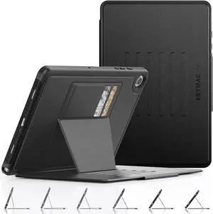 JAENFONG Case for Galaxy Tab A9+ Plus 11'', Auto Sleep/Wake Case with Magnetic Multi-Angles Stand, Card Slot for Galaxy Tab A9+/ A9 Plus 11'' SM-X210/X216/X218, (Black)