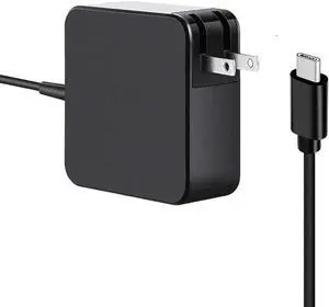 JAENFONG 87W USB-C Power Adapter, 90W Type C AC Laptop Charger for 65W 45W Dell Asus Acer Samsung Toshiba Razer Surface BookOther and Other Type C Port Laptops or Phones