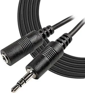 ? 50 Feet Professional Quality Nickel Plated 3.5 mm Male/Female Stereo Audio Extension Cable