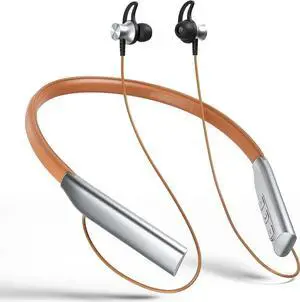 Bluetooth Headphones,V5.0Wireless Headset Noise Cancelling, Waterproof Bluetooth Earbuds, 30Hrs Playtime Wireless Earbuds with Mic for Sports, Immersive Bass, 10mm Drivers in-Ear Earbuds