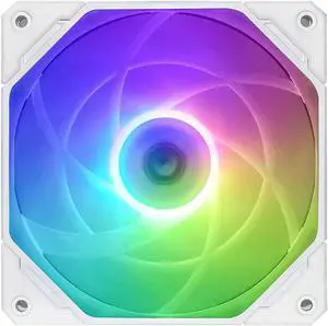 JAENFONG ID-COOLING NO-12015-XT-ARGB Snow Case Fan 15mm Thickness PWM Fan 5V 3 PIN ARGB Fan Slim Fan for Radiator/CPU Cooler/Computer Case JAENFONG ID-COOLING NO-12015-XT-ARGB Snow Case Fan 15mm Thickness PWM Fan 5V 3 PIN ARGB Fan Slim Fan for Radiator/CPU Cooler/Computer Case