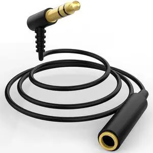 Headphone Extension Cable Compatible with QuietComfort QC45 QC35II QC35 QC25 NC700 Headphones 3.5mm Male to Female Stereo Audio Cable for Phone PS4 Switch Tablets (4ft)