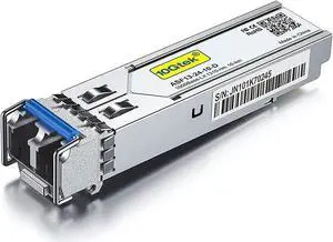 JAENFONG 1.25G SFP Transceiver 1000Base-LX, 1310nm SMF, up to 10 km, Compatible with Intel, Ubiquiti UniFi, Mikrotik, D-Link, Supermicro, Netgear and More