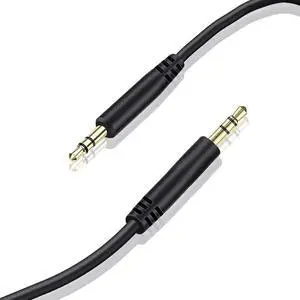 Beats Replacement Headphone Cord 3.5mm Male to 3.5mm Male Audio Cable Headset Aux Cable Wire Compatible with Beats Solo2 Solo3 Studio3 Wireless Sony WH-1000XM4 WH-1000XM5 WH-CH720N Headphones (No Mic)
