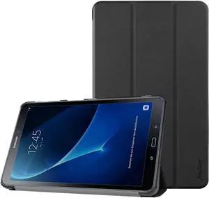 Slim Case for Galaxy Tab A 10.1 2016 SM-T580 T585 T587 Smart Cover Stand Folio Case for Galaxy Tab A 10.1 Inch Tablet -Black